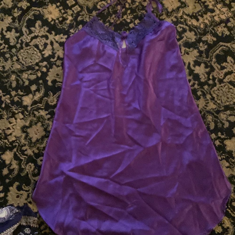Vintage purple night gown size unknown